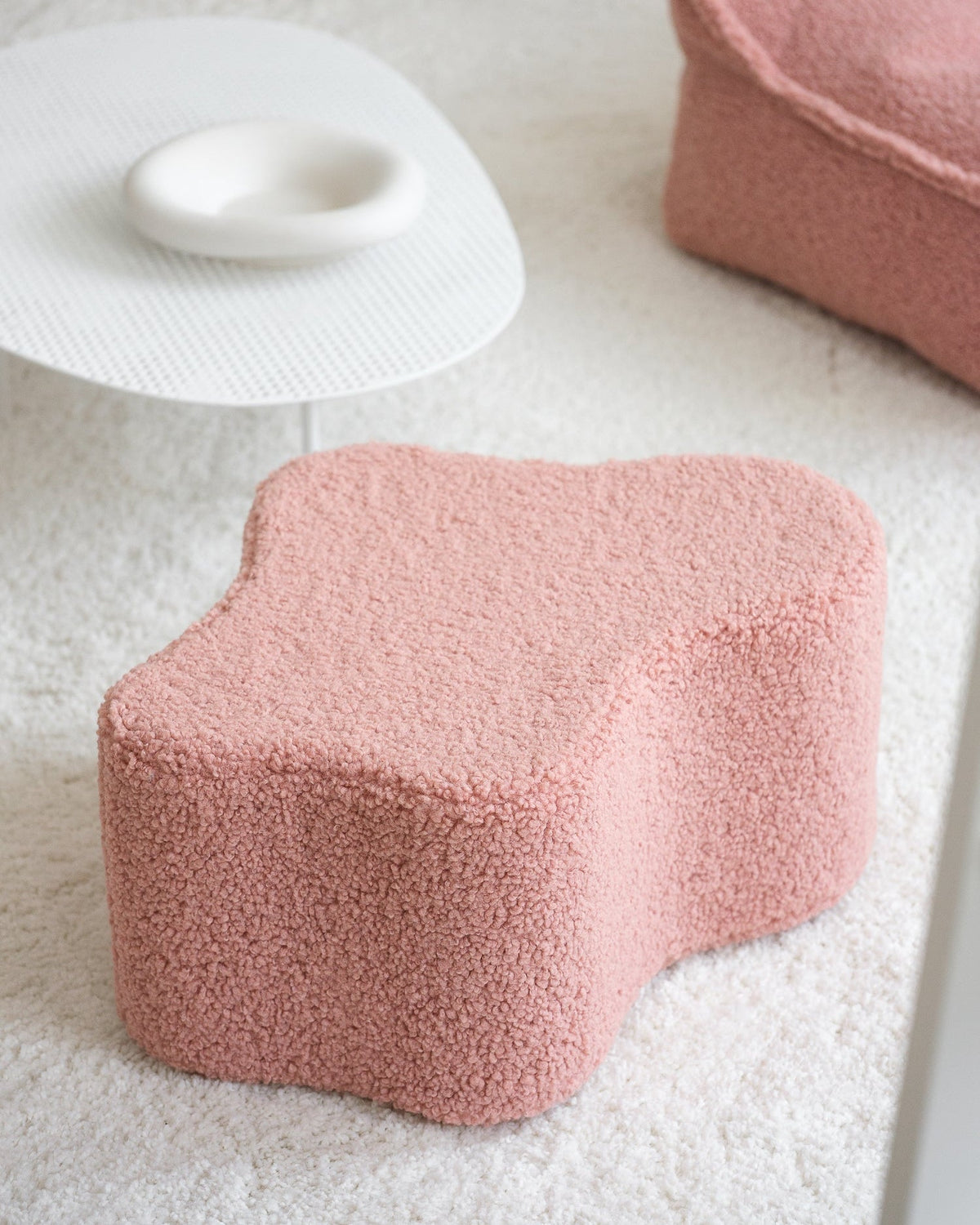 Pouf nuage Wigiwama - rose