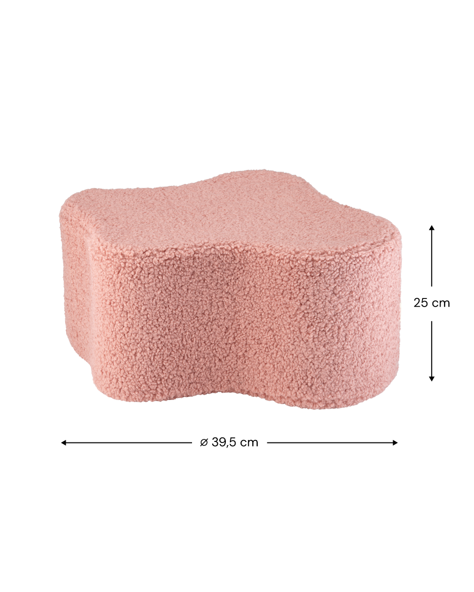 Pouf nuage Wigiwama - rose