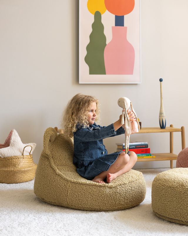 Wigiwama Bear Beanbag - Green