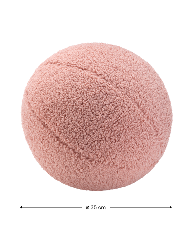 Coussin ballon Wigiwama - Rose