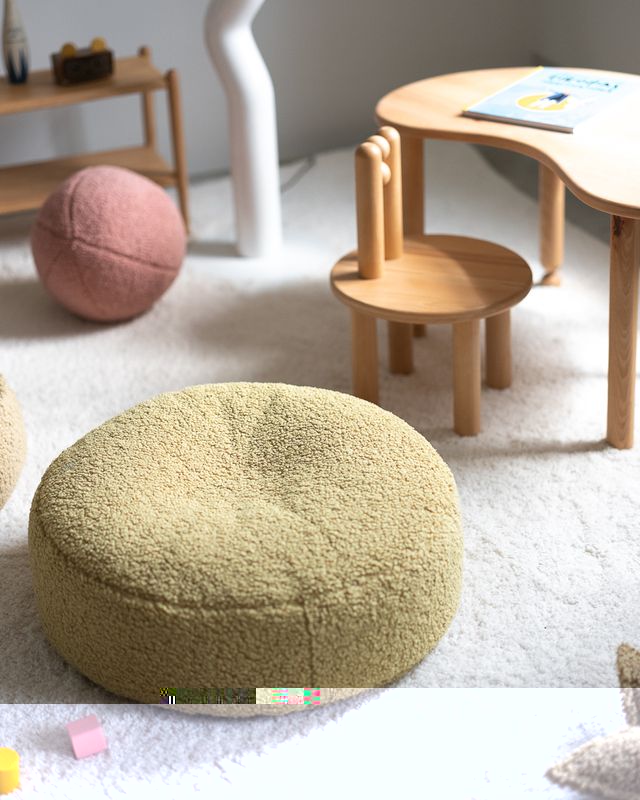 Coussin ballon Wigiwama - Rose