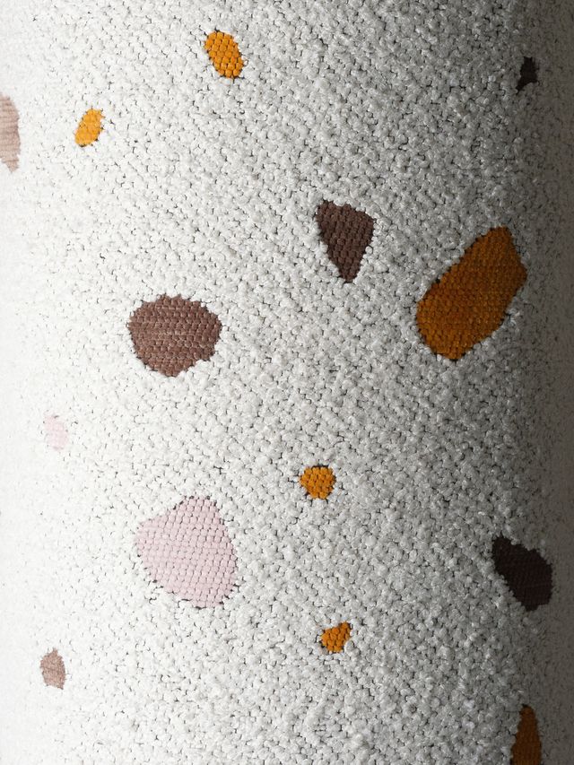 Wigiwama Terrazzo Square Ottoman - Multi_Color