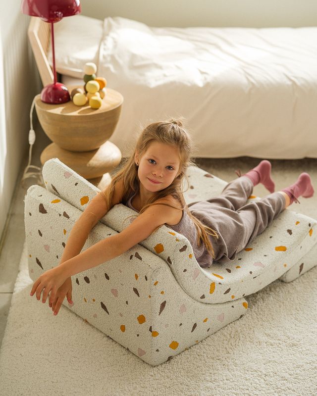 Wigiwama Terrazzo Moon Chair - Multi_Color