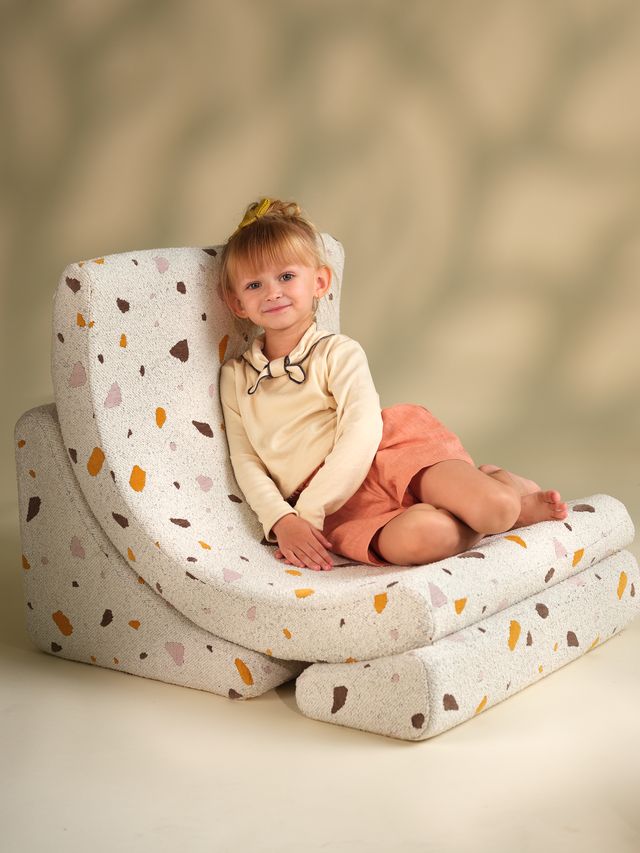 Wigiwama Terrazzo Moon Chair - Multi_Color