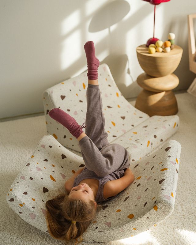 Wigiwama Terrazzo Moon Chair - Multi_Color