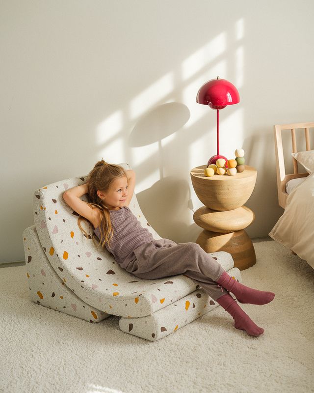 Wigiwama Terrazzo Moon Chair - Multi_Color