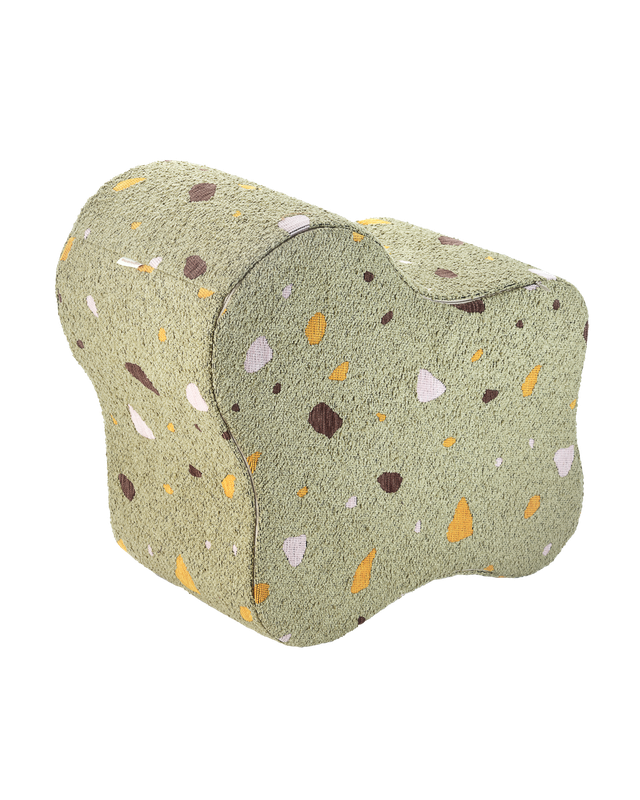 Wigiwama Terrazzo Cloud Pouffe - Green