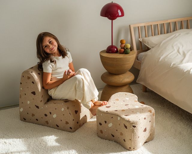Wigiwama Terrazzo Cloud Sessel - Braun
