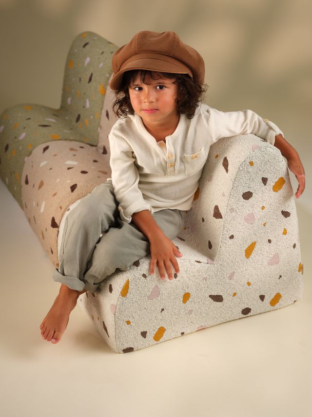 Wigiwama Terrazzo Cloud Sessel - Braun