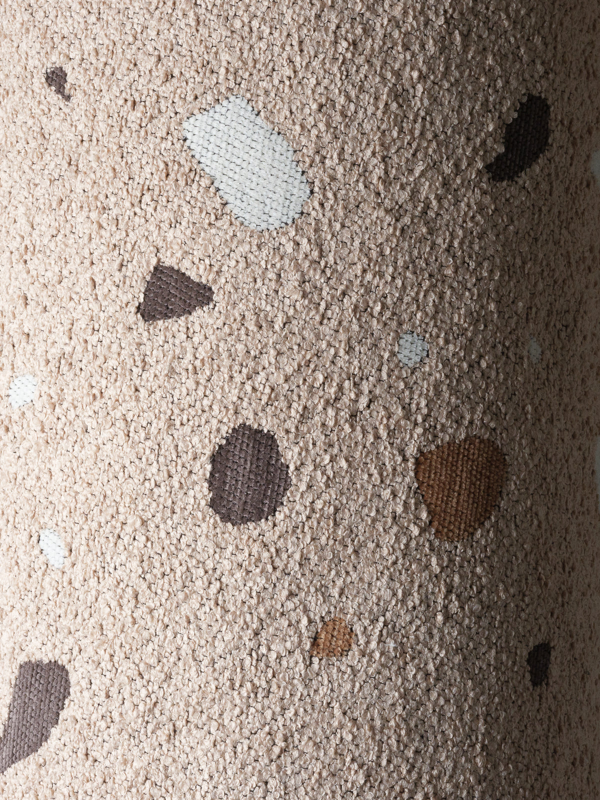 Wigiwama Terrazzo Block Cushion - Beige