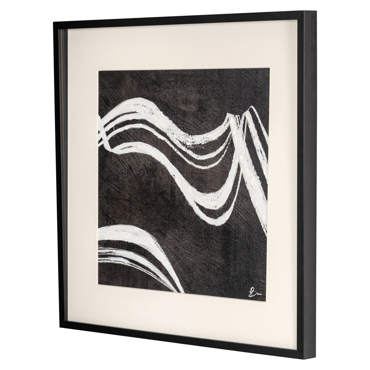 Wall art Jozy black/white