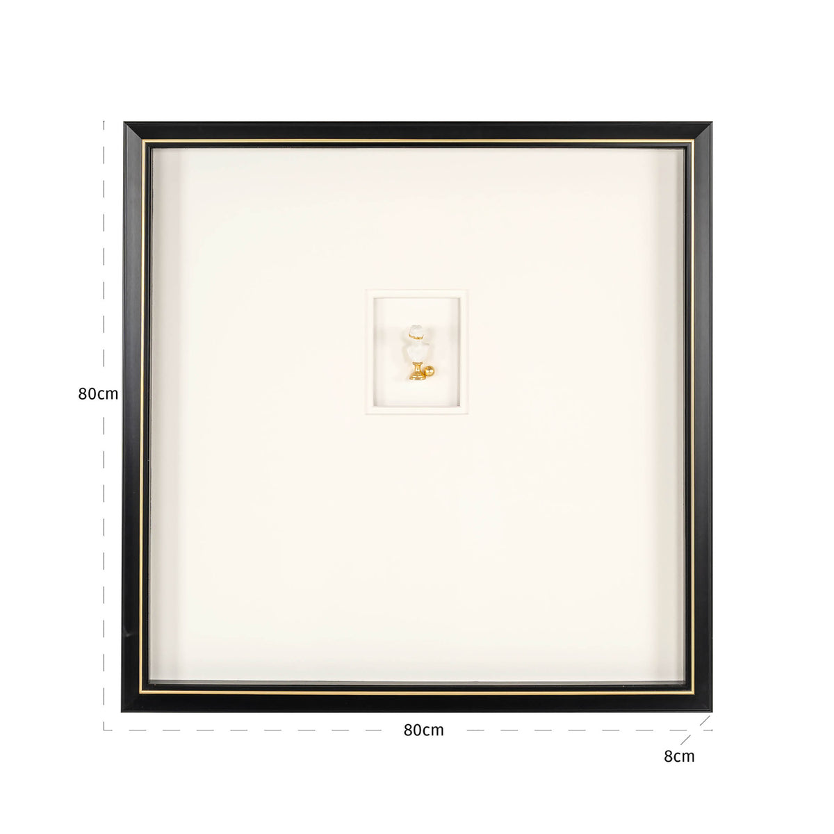 Wall art Hanna black/white