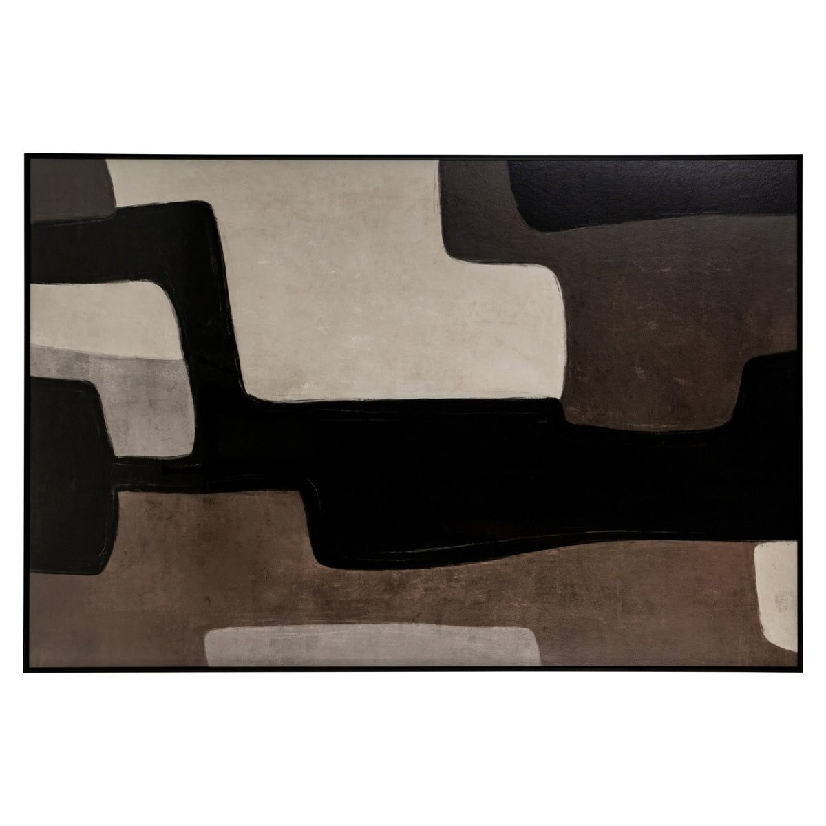 Art mural Mirage brown right