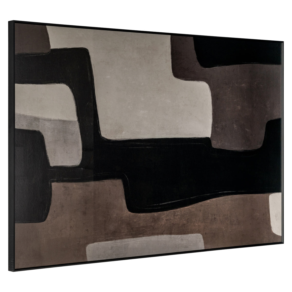 Art mural Mirage brown right