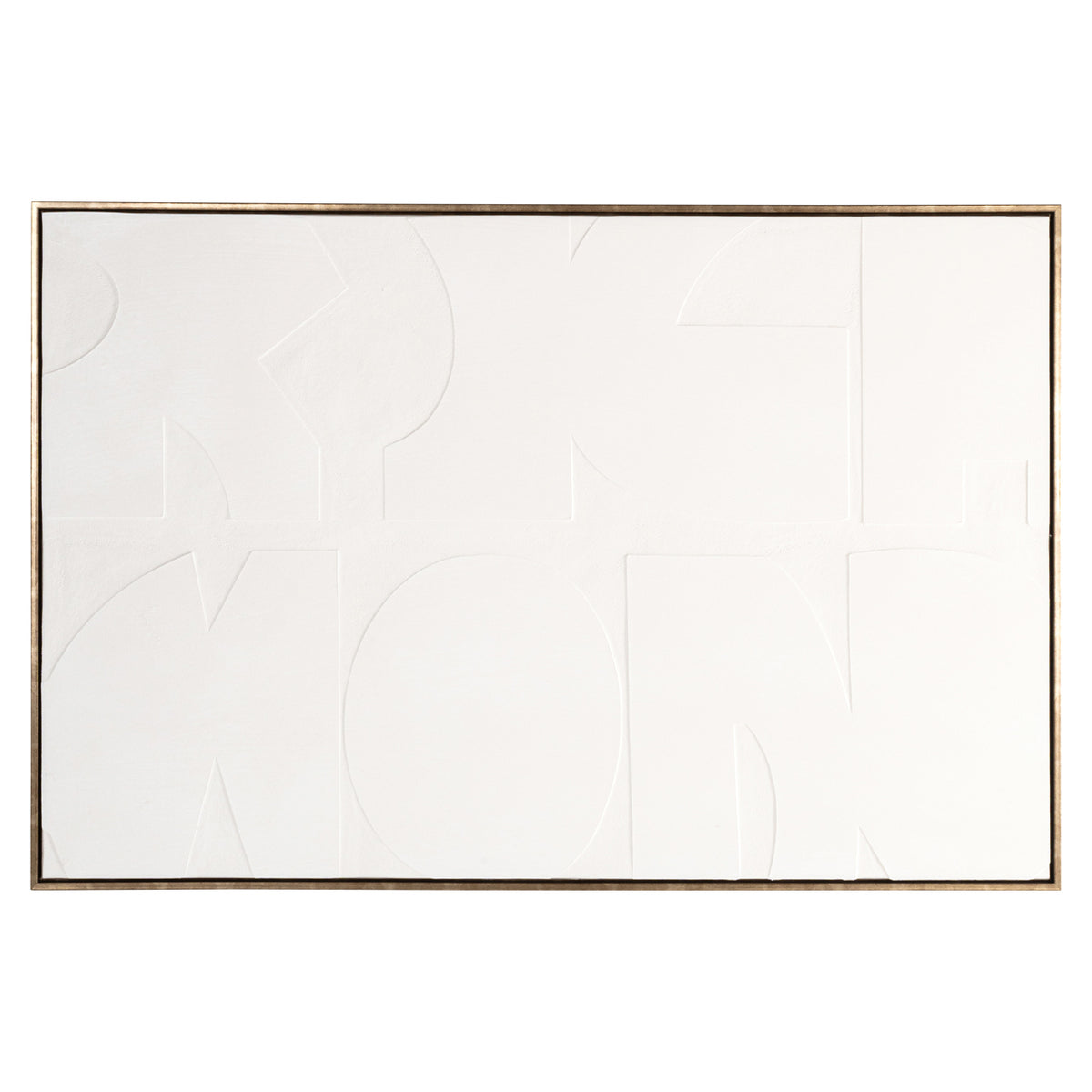 Art mural Decadence white