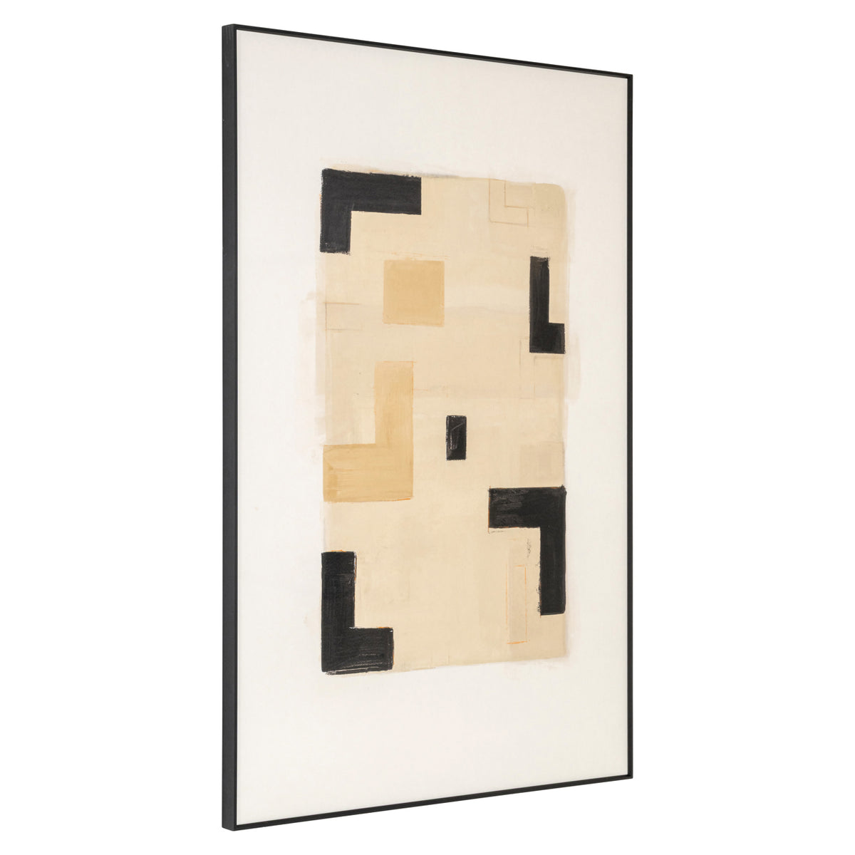 Art mural Vortex beige left