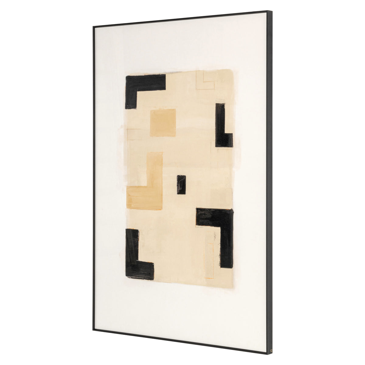 Art mural Vortex beige left