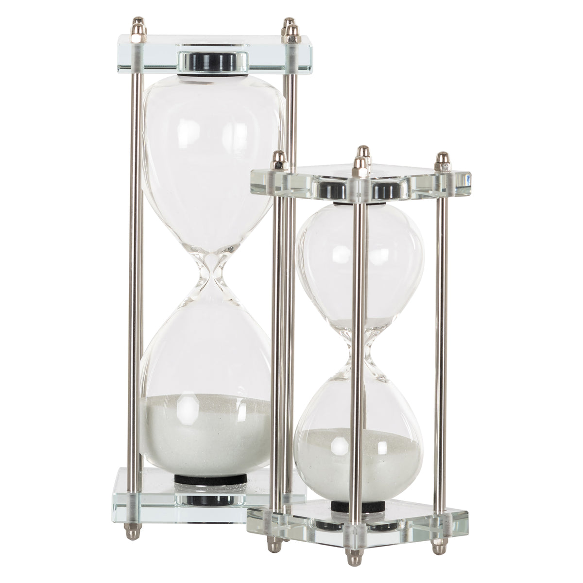 Objet décoratif Gigi white large hourglass