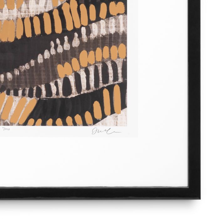 Print Metallic Undulation by June Erica Vess set 2-6