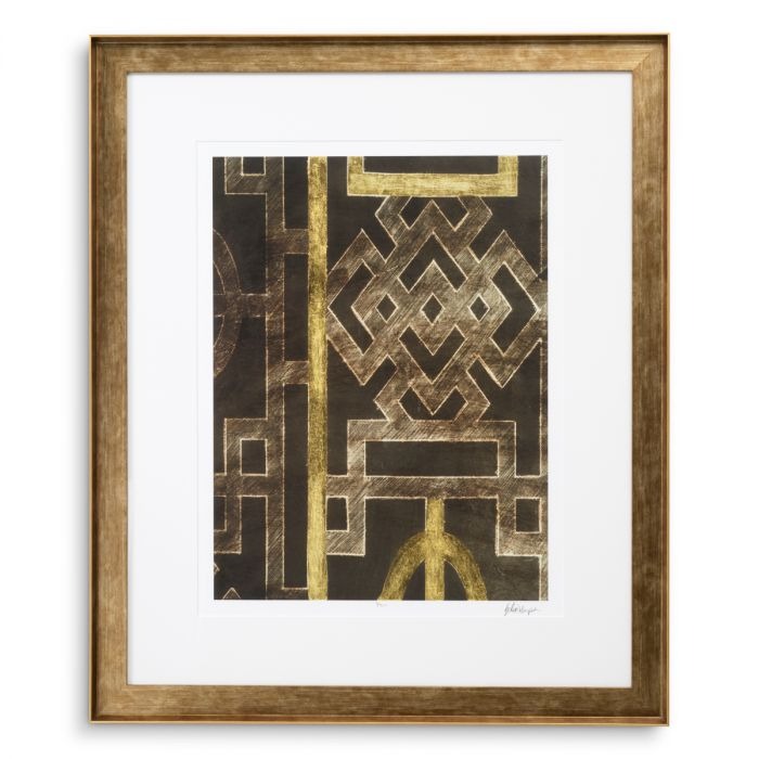 Print Trellis Pattern by Ethan Harper I set of 2-3