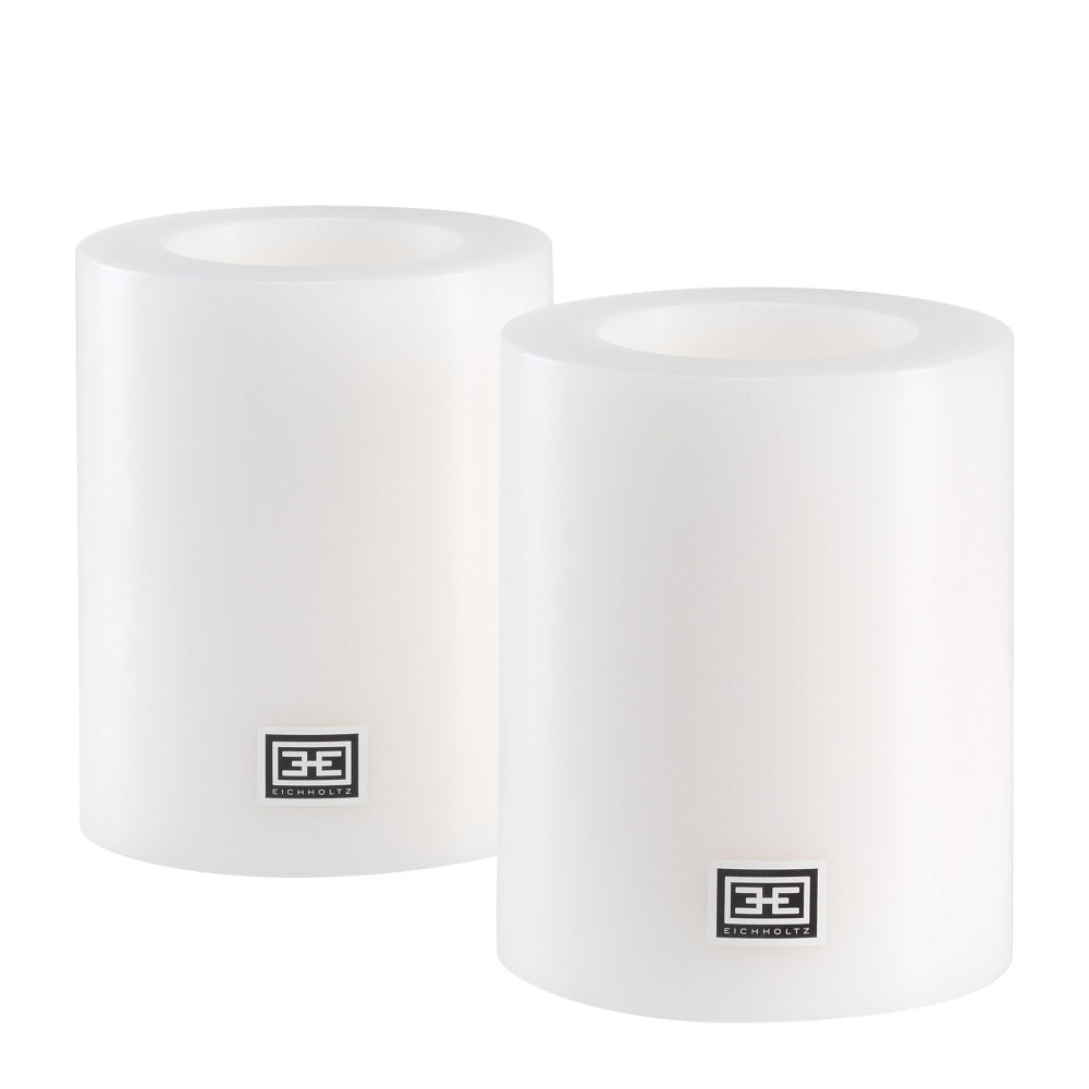 ARTIFICIAL CANDLE Eichholtz Ø 10 X H. 15 CM SET OF 2