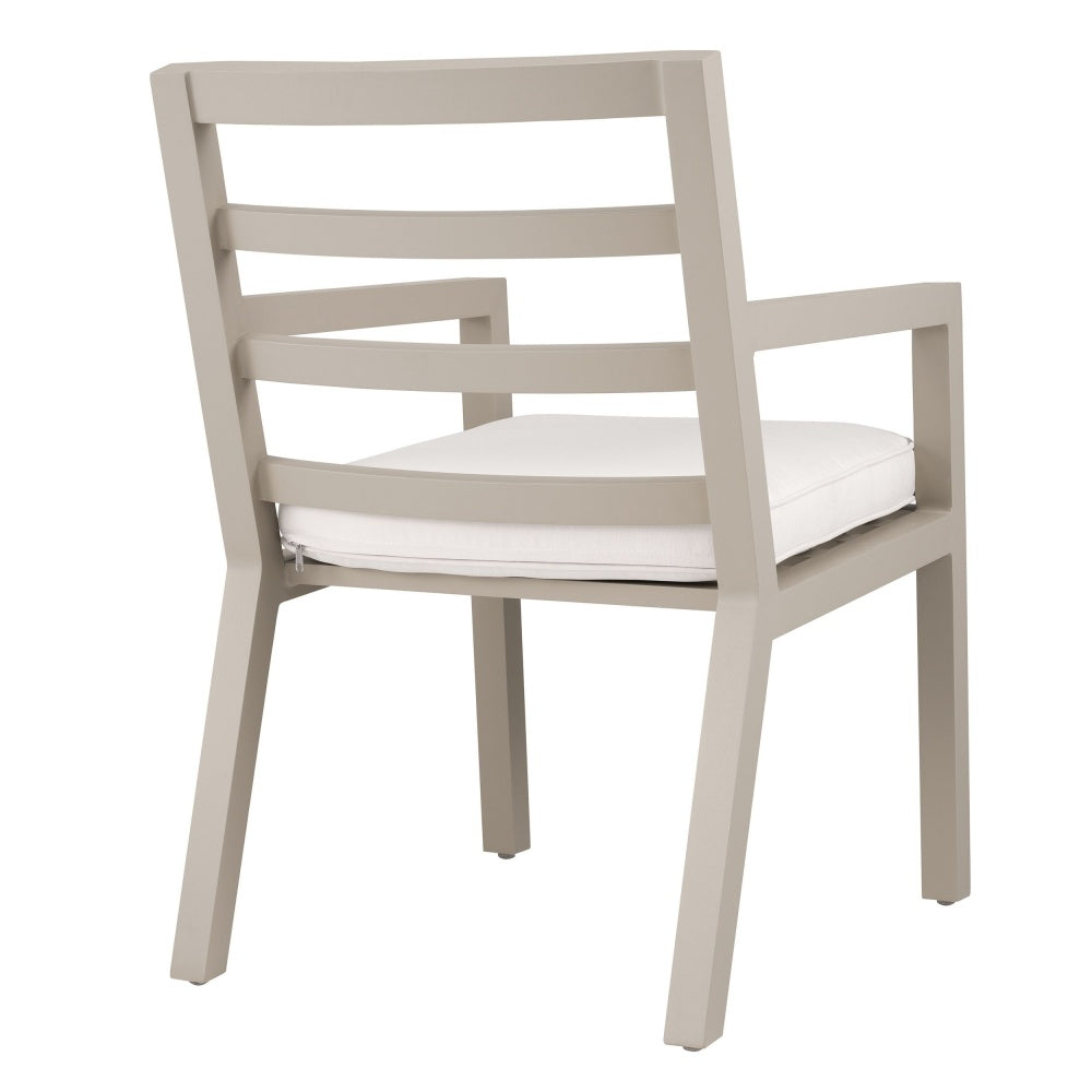 Chaise de salle à manger Eichholtz Delta outdoor sable