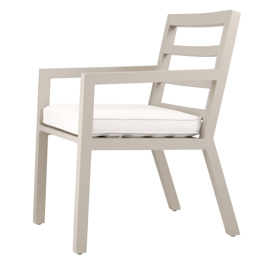 Chaise de salle à manger Eichholtz Delta outdoor sable