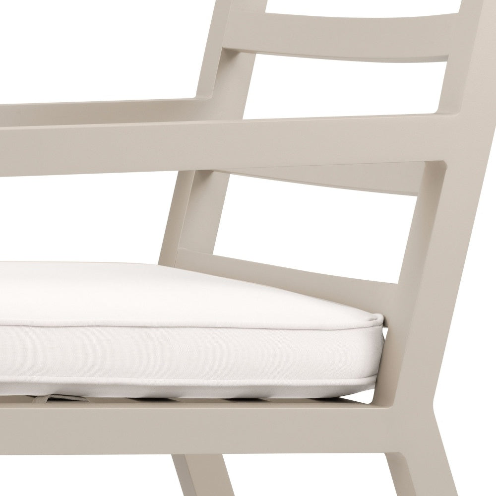 Chaise de salle à manger Eichholtz Delta outdoor sable