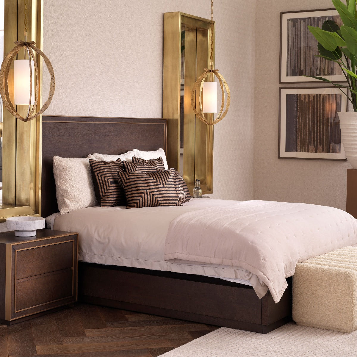 bed frame hoofdbord eichholtz camelot