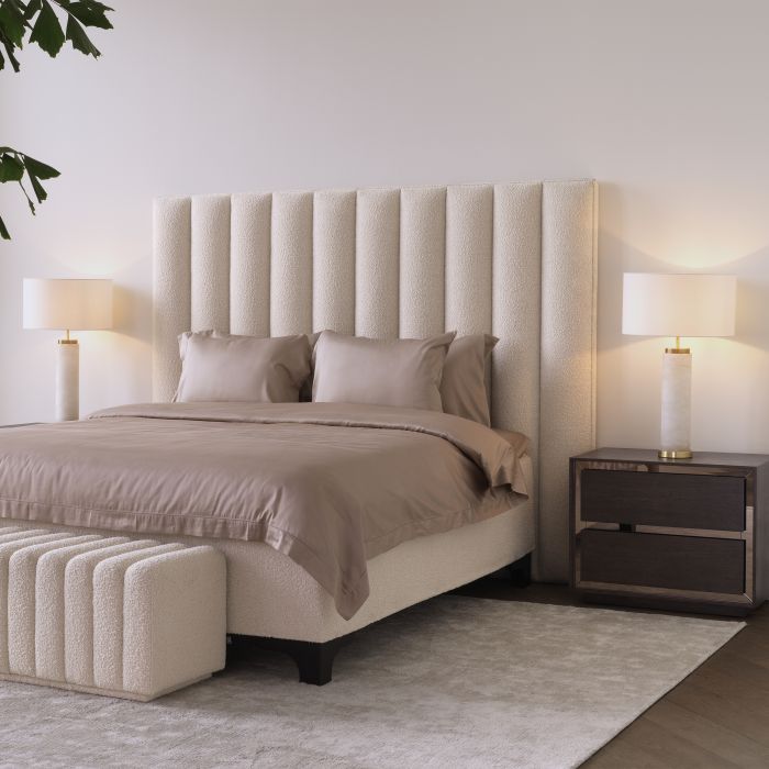 bedside table bijzettafel nachtkastje eichholtz cabas mokka brons