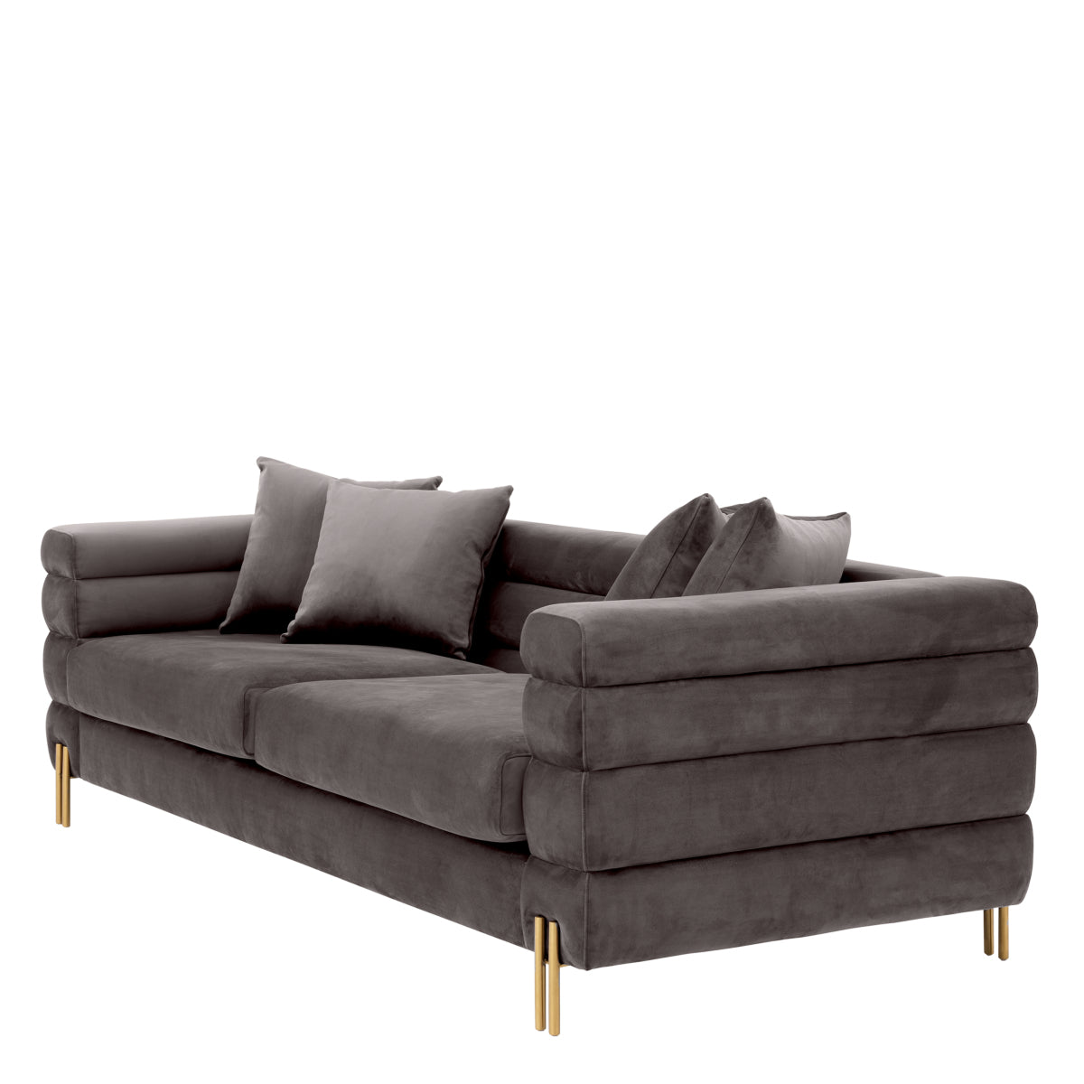 sofa eichholtz york zitmeubilair bank savona grey velvet