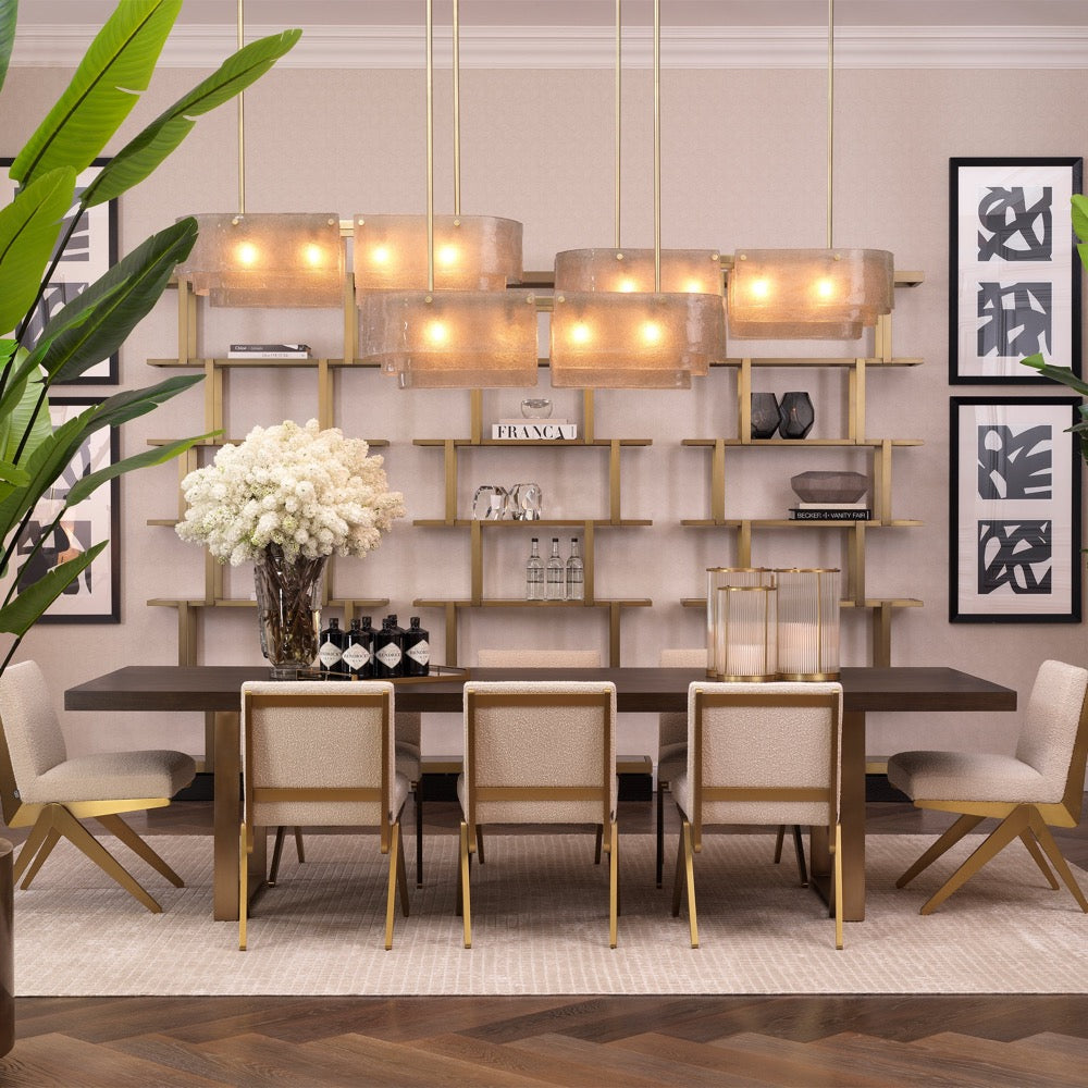 chandelier kandelaar eichholtz joy of light rectangular rechthoekig