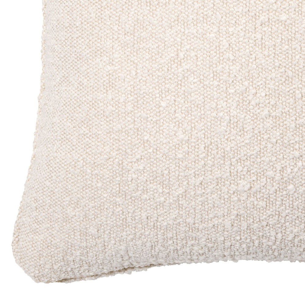 Cushion Eichholtz square bouclé white