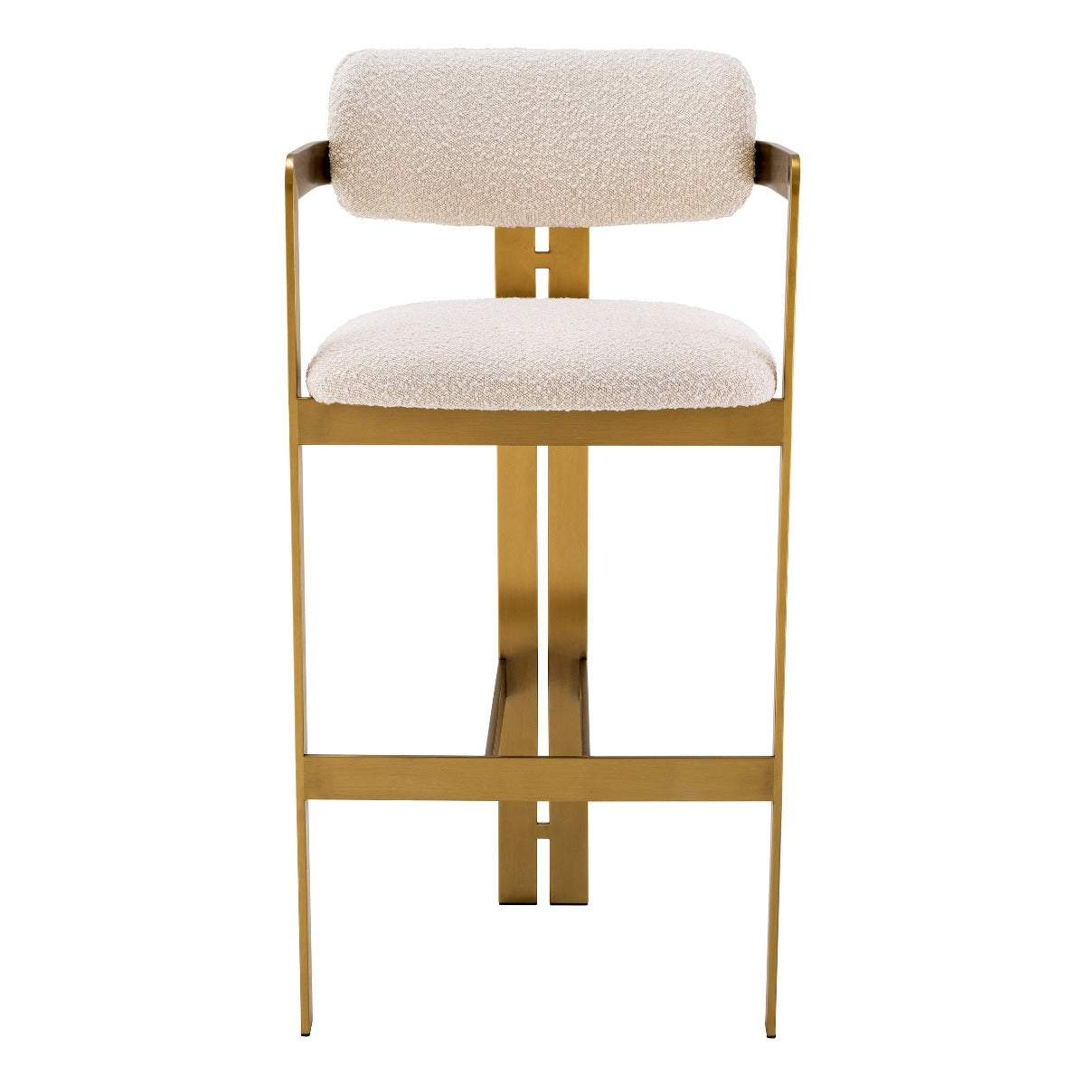bar stoel barstoel barkruk eichholtz donato boucle cream