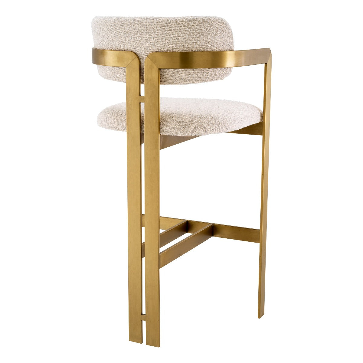 bar stoel barstoel barkruk eichholtz donato boucle cream