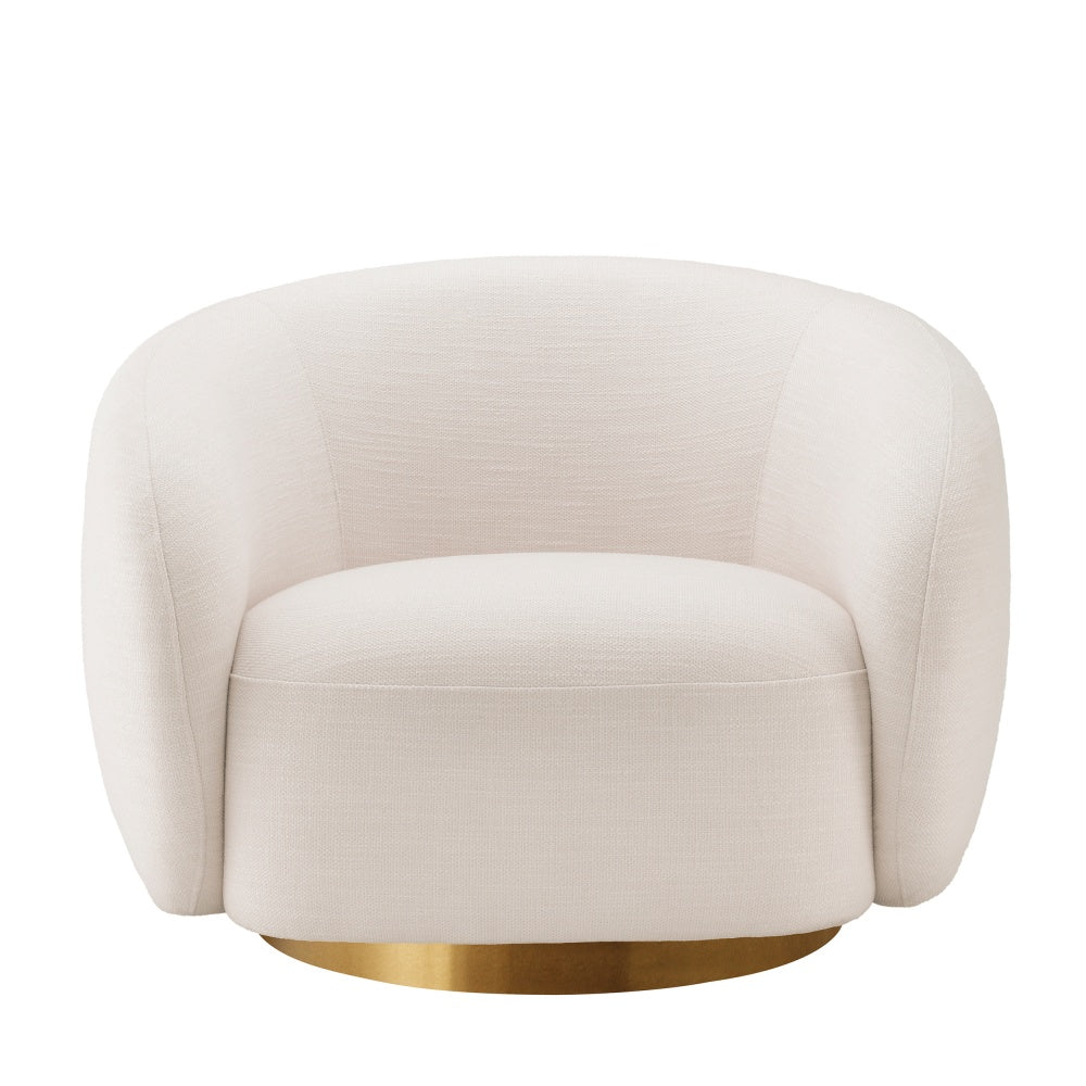 swivel chair draaistoel eichholtz brice Avalon white 