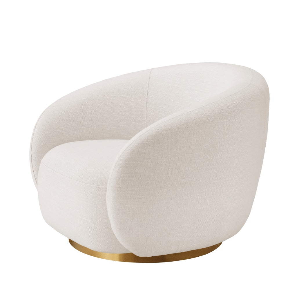swivel chair draaistoel eichholtz brice Avalon white 