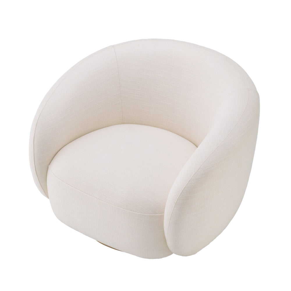 swivel chair draaistoel eichholtz brice Avalon white 
