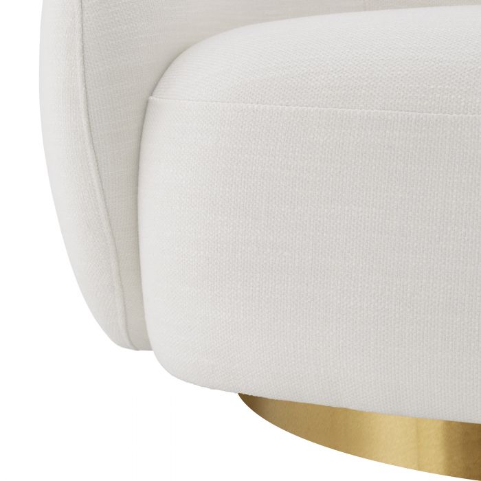 swivel chair draaistoel eichholtz brice Avalon white 