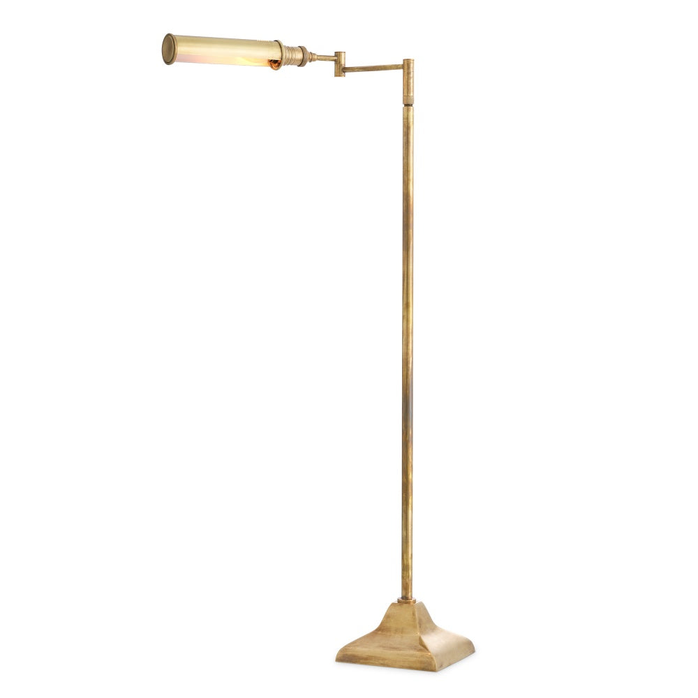 floor lamp leeslamp eichholtz Kingston goudkleurig