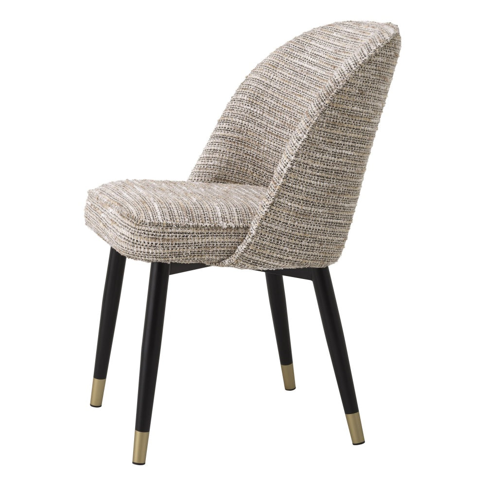Dining chair Eichholtz Cliff set of 2 mademoiselle beige
