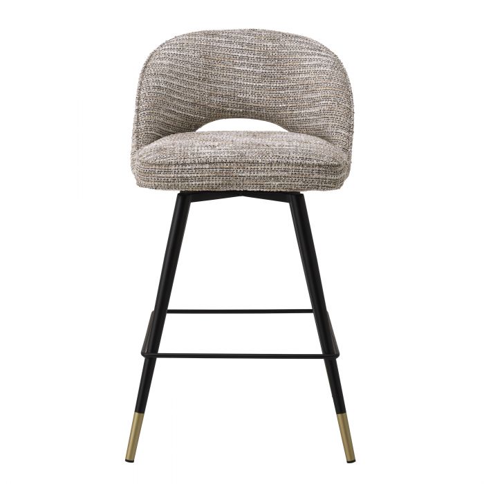 counter stool eichholtz cliff set of 2 mademoiselle beige