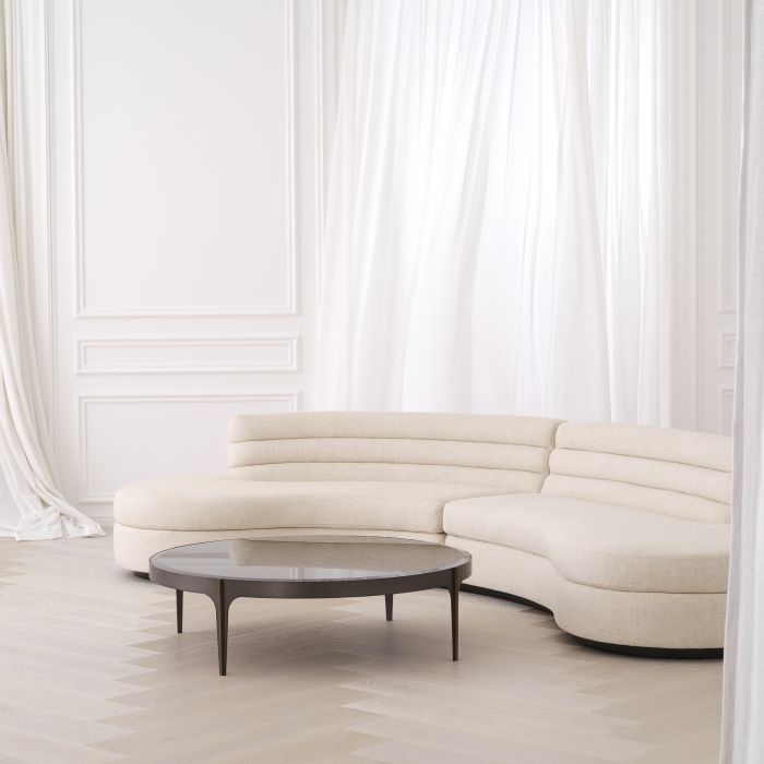 sofa bank zitmeubilair eichholtz lennox boucle cream