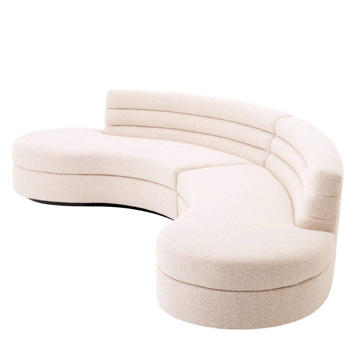 sofa bank zitmeubilair eichholtz lennox boucle cream