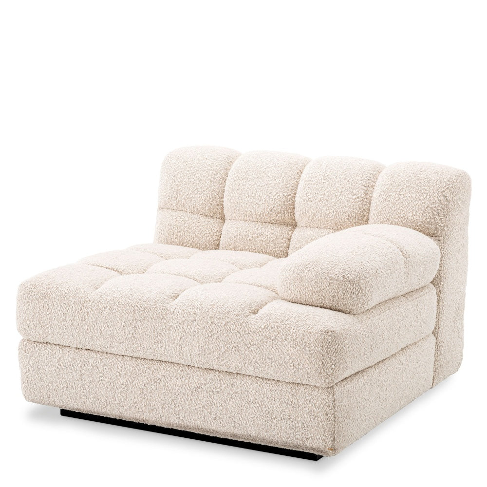 Sofa Eichholtz Dean rechts Bouclé creme