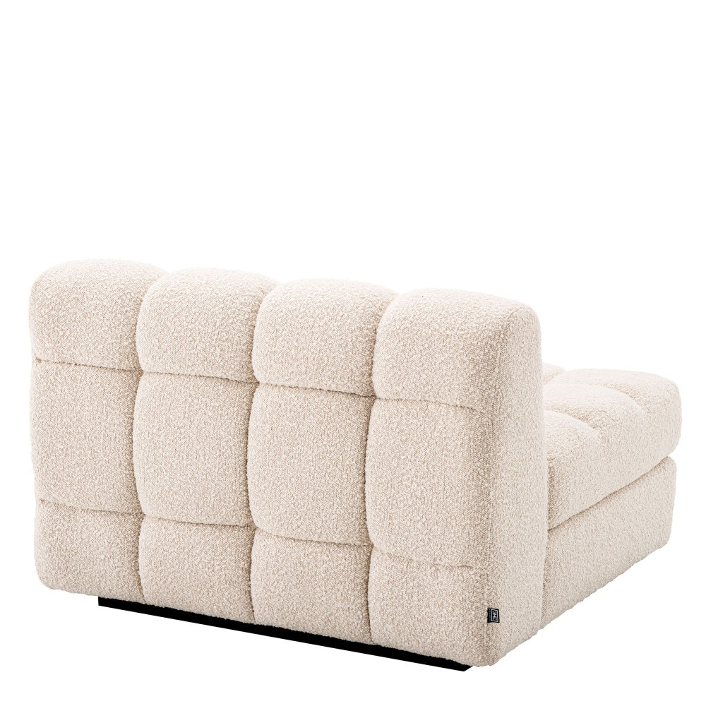 Sofa Eichholtz Dean rechts Bouclé crème