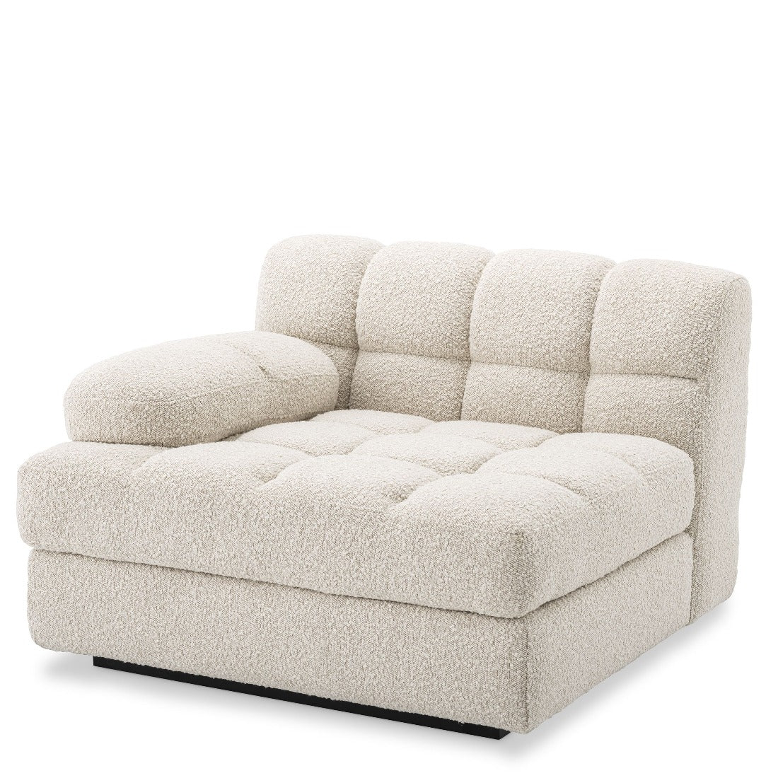 Sofa Eichholtz Dean links Bouclé creme