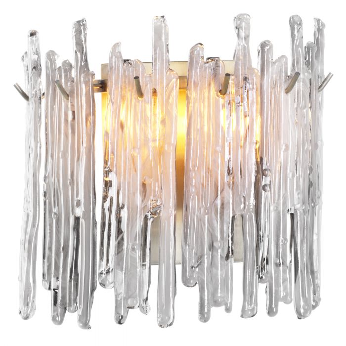wand lamp wall eichholtz saint rich single melting ice 