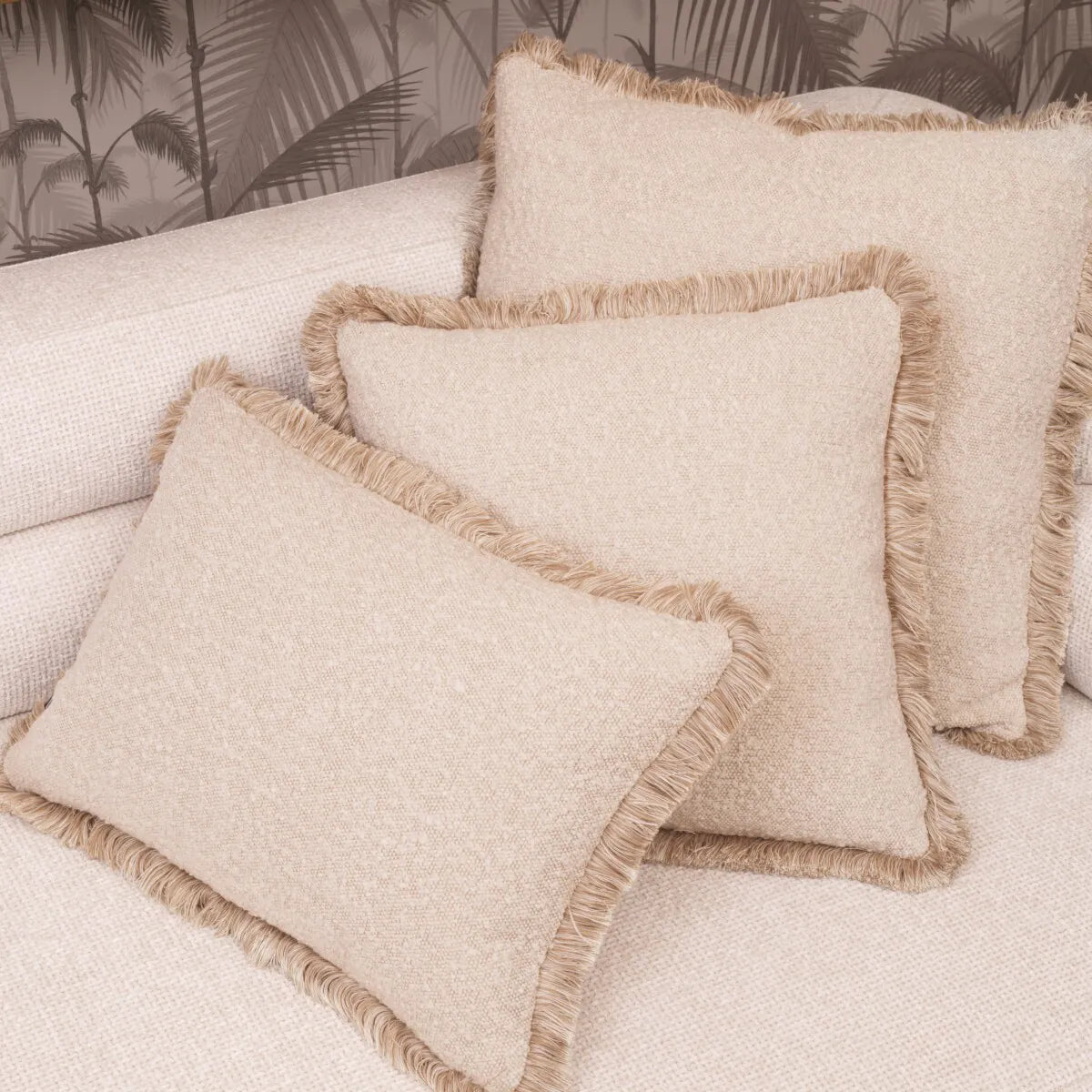 Eichholtz decorative cushion Nami Fringe