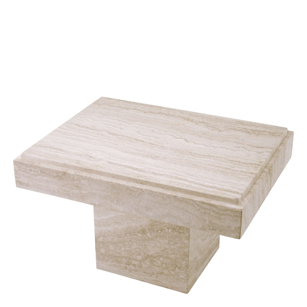 Table d'appoint Eichholtz Sartoria en travertin
